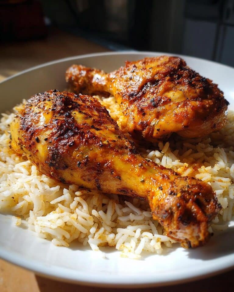 Crispy Baked Chicken Legs and Rice in Just 1 Pan 37 Baked Chicken Legs and Rice