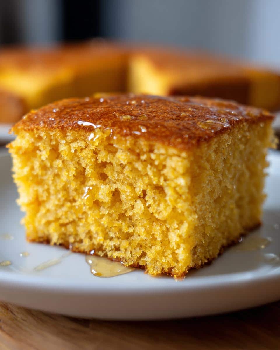 Honey Cornbread | Fluffy Cornbread Recipe - detail 2