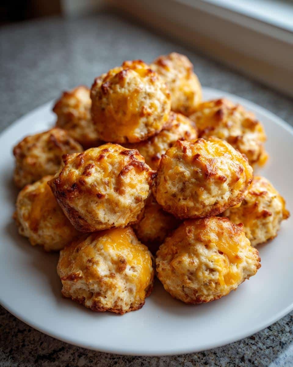 Rotel Cream Cheese Sausage Balls - detail 2