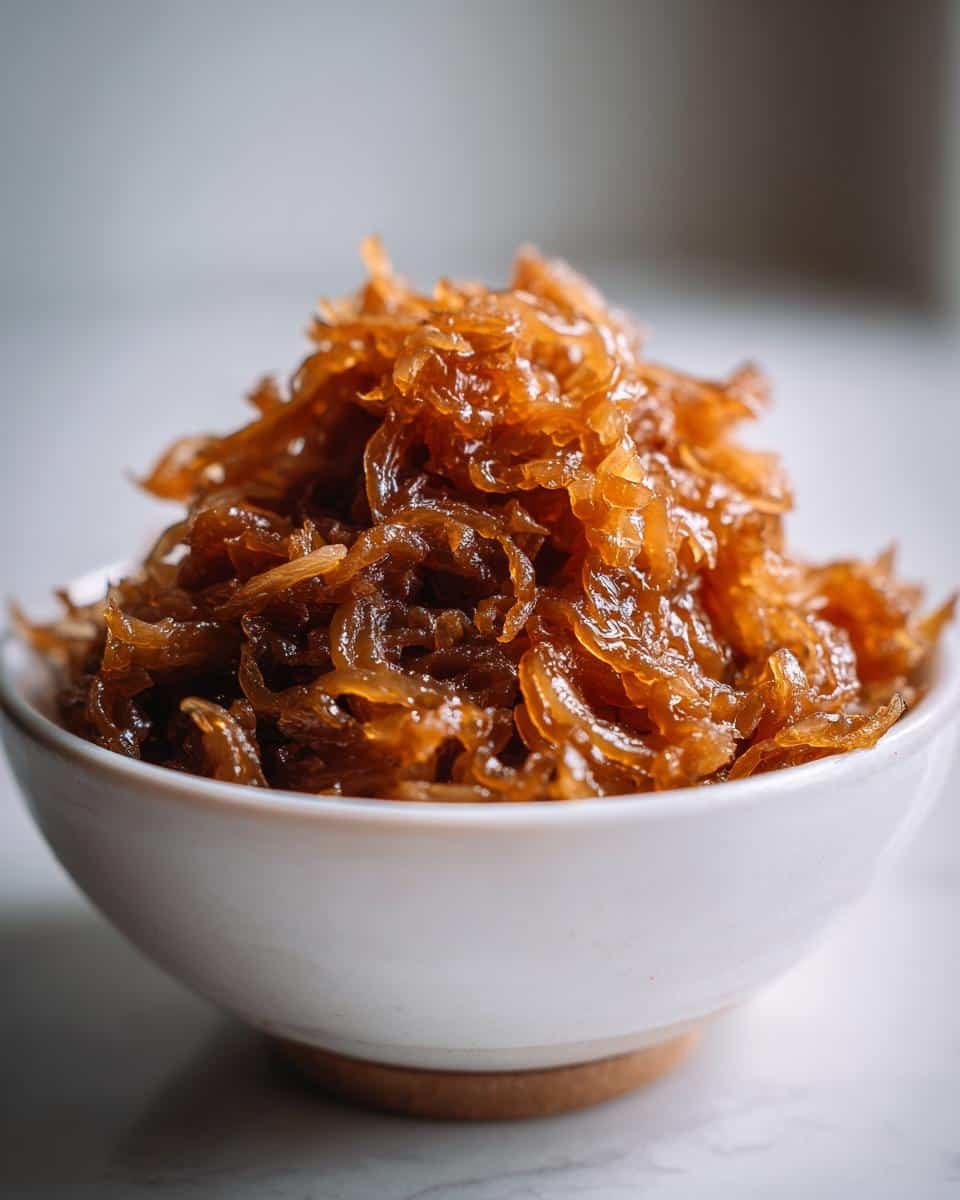 carmelized onions - detail 1