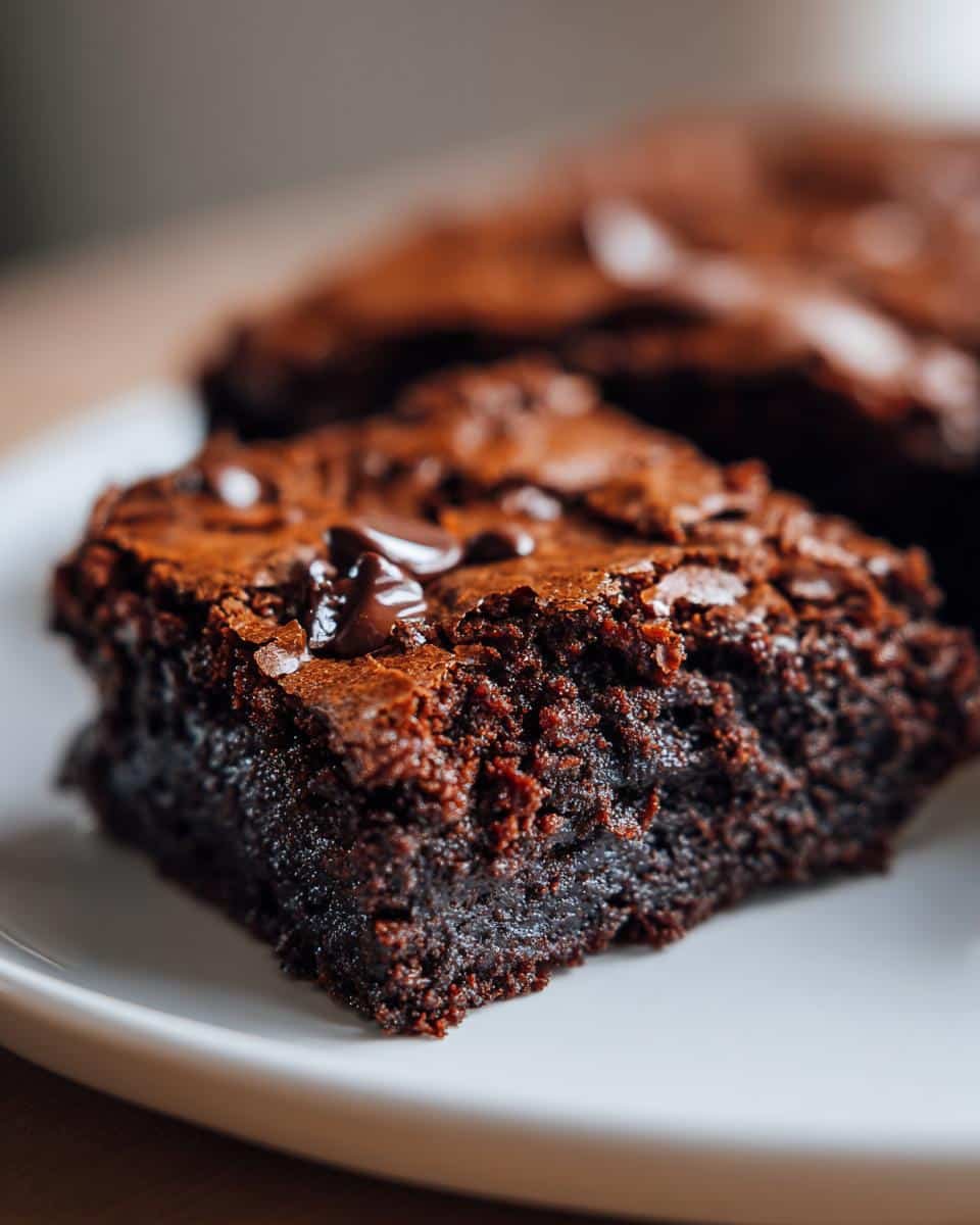 cottage cheese brownies - detail 1