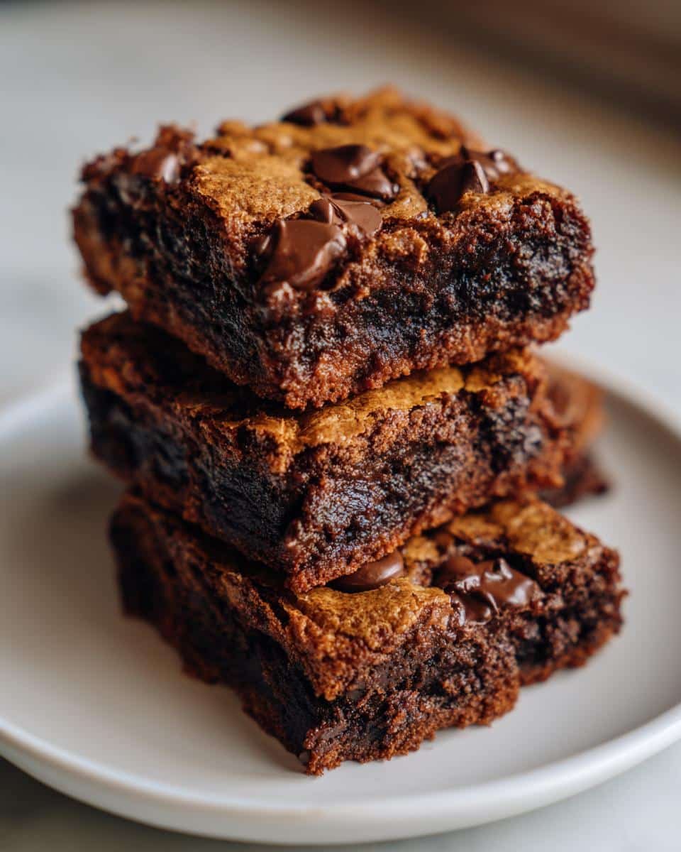 cottage cheese brownies - detail 2