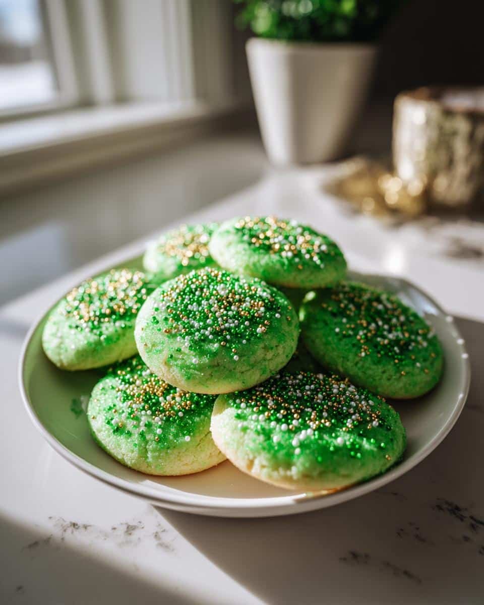 st patrick’s day cookies - detail 2