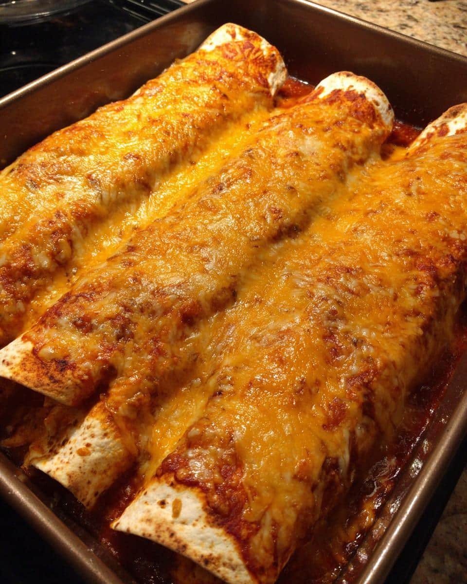 Queso Chicken Enchiladas - detail 2